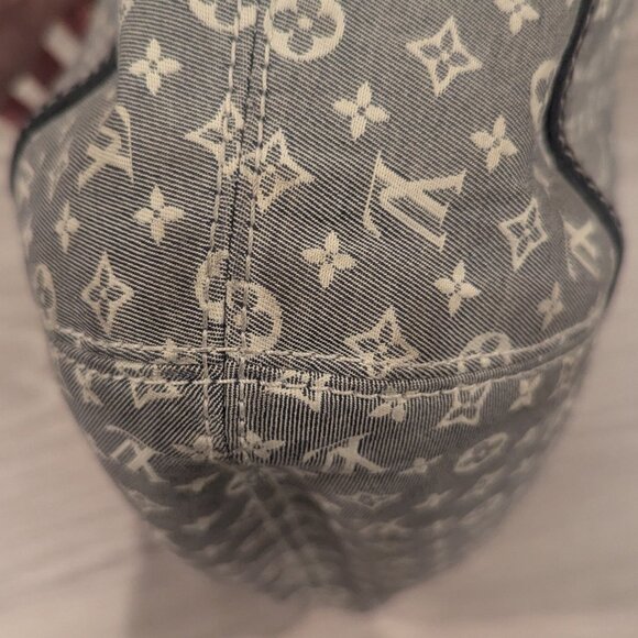 Louis Vuitton Idylle Romance Large Hobo Shoulder Bag Blue Monogram Canvas - Picture 11 of 14